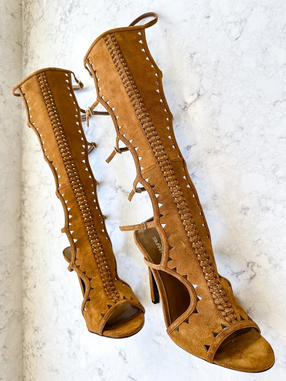 ** Tamara Mellon Stiletto Gladiator Boot ** Never Worn ** NWOT ** - Picture 2 of 8